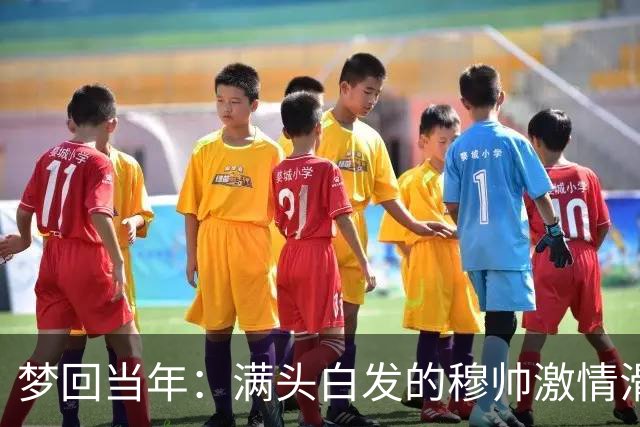 梦回当年：满头白发的穆帅激情滑跪怒吼庆祝，现场视角还原，风采依旧